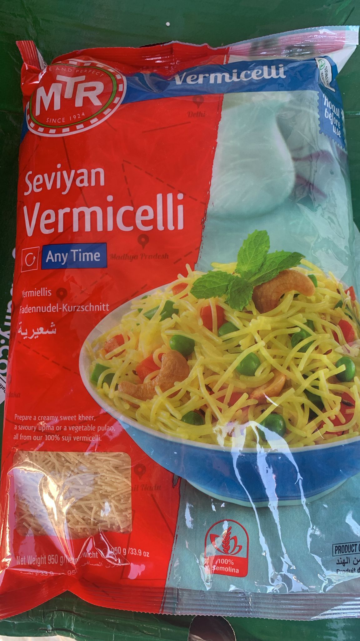 MTR Vermicelli 950 Grams