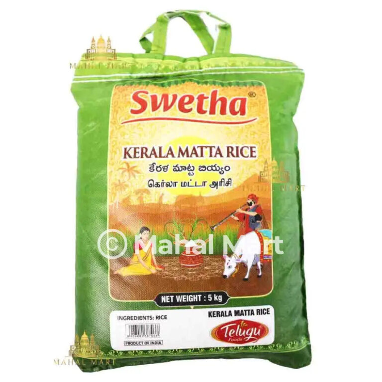 Kerala Matta (Red) Rice – 5kg – RBJ Imports: Indian Grocery and Fresh ...