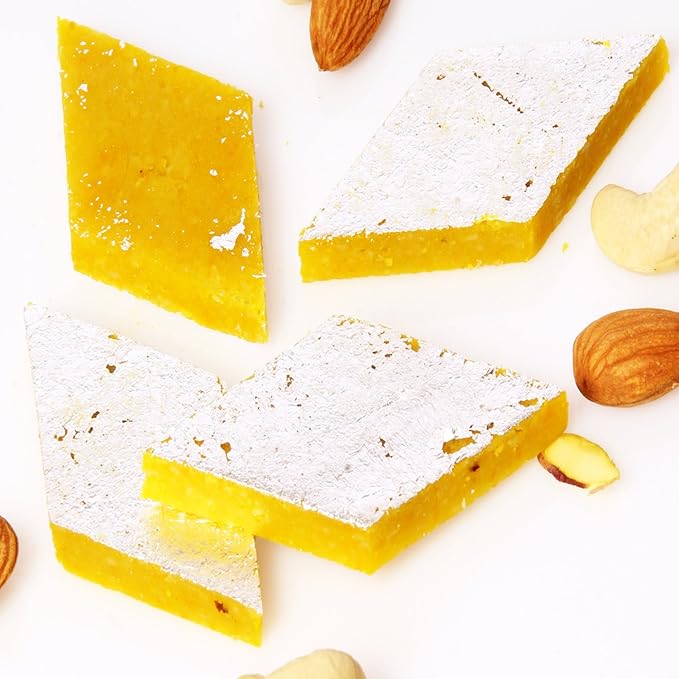 kesari kaju katli